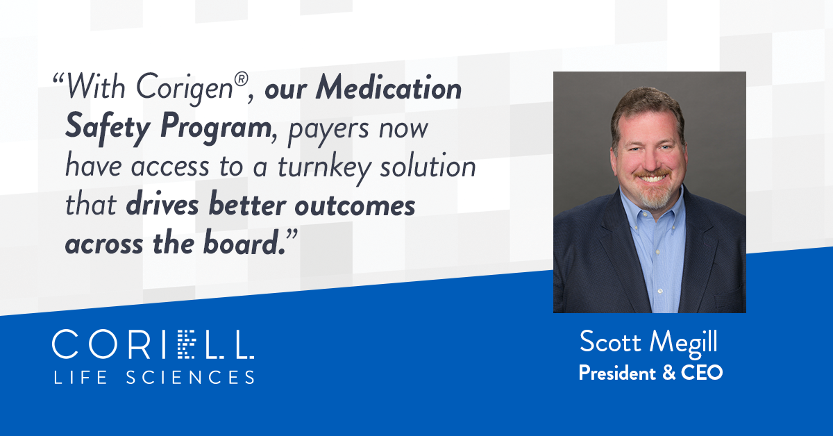 Coriell Life Sciences' Scott Megill quote about Health Value Awards finalist